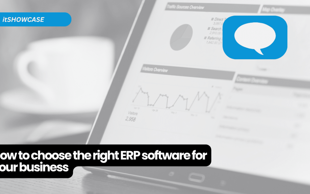 How to choose the right ERP software for your business